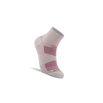 Women's Ecco Performance Quarter Socks Pink | Canada 430NWY